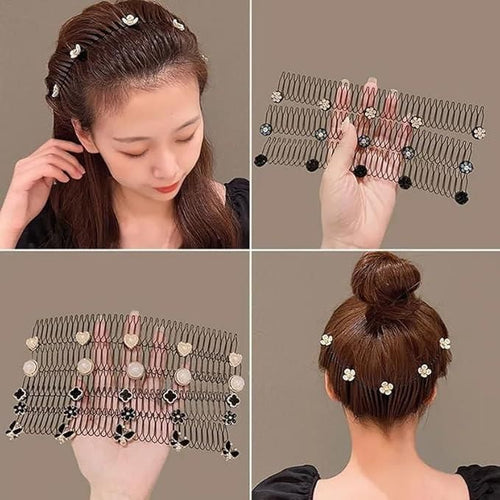 Hair Finishing Fixer Comb Clip Pack of 2 - view 3