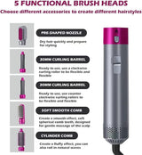 5 in 1 Multifunctional Hair Dryer Styling Tool, Detachable 5-in-1 Multi-Head Hot Air Comb, The Ne... - view 3