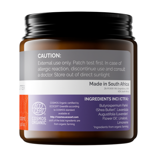 Organic Shea Butter - Lavender Scented 100ml - view 3