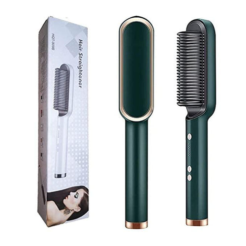Professional Electric Hair Straightener Comb Brush - view 3
