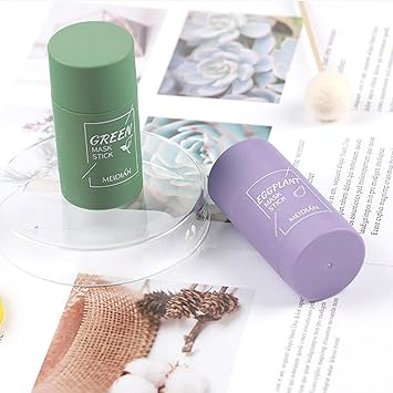 Meidian Green & Eggplant Mask Stick duo pack