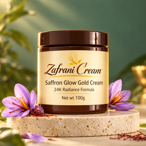 Zafrani Saffron Glow Gold Cream — 24K Radiance Formula (Buy 1 Get 1)