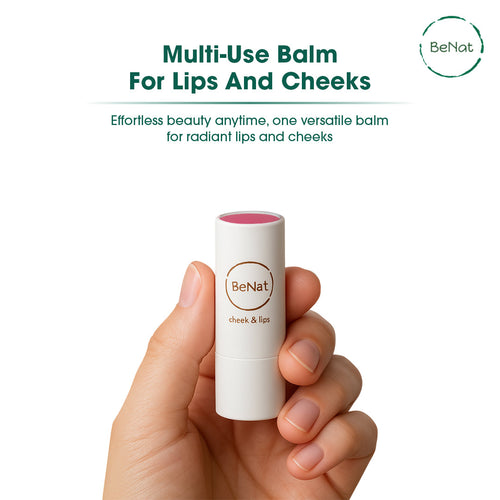 Lip & Cheek Bloom. 2 in 1 Natural Lipstick for Vibrant Color. - view 5