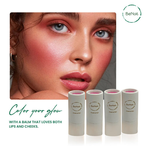 Lip & Cheek Bloom. 2 in 1 Natural Lipstick for Vibrant Color. - view 10