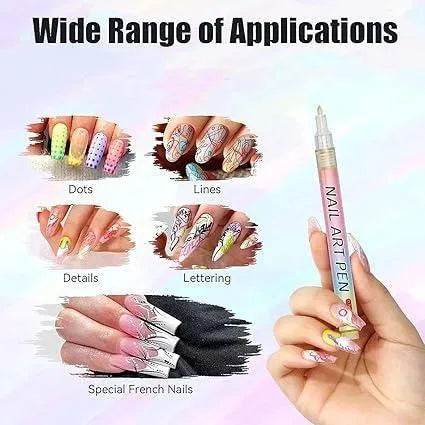 Nail Art Pens Set of 12 Colors - view 3