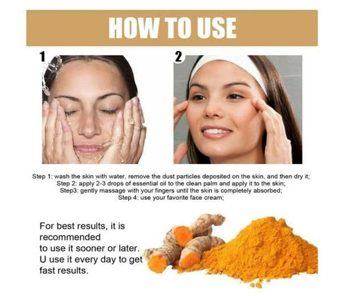 Face Turmeric Serum Oil Facial Skin Serum - view 3