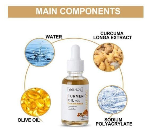 Face Turmeric Serum Oil Facial Skin Serum - view 2