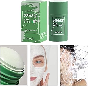 Meidian Green Mask Stick — how to apply face mask
