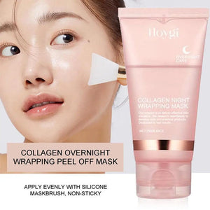 Hoygi Collagen Night Wrapping Peel-Off Mask (Pack of 1)